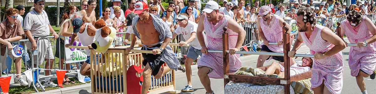 Sprint for Seniors Bed Race